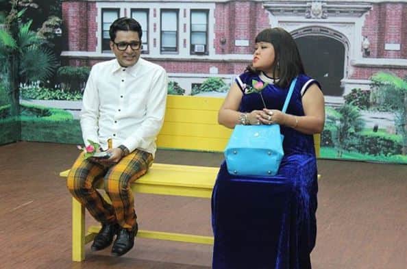 On the professional front, Muben has been a part of many popular TV shows and is loved for his mimicry skills. Here's a pic of Mubeen with Bharti Singh from 'Comedy Classes'. (Photo: Instagram)