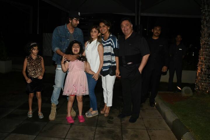 The girl is quite fond of her uncle Ranbir 