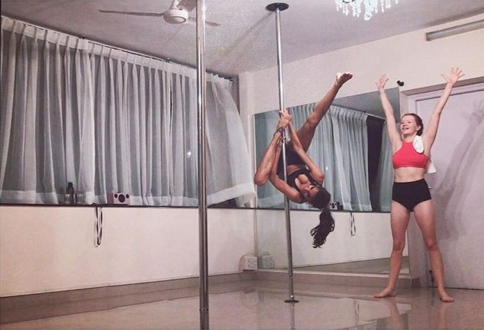 Anushka's hot work out session!(Pic: Anushka Instagram)