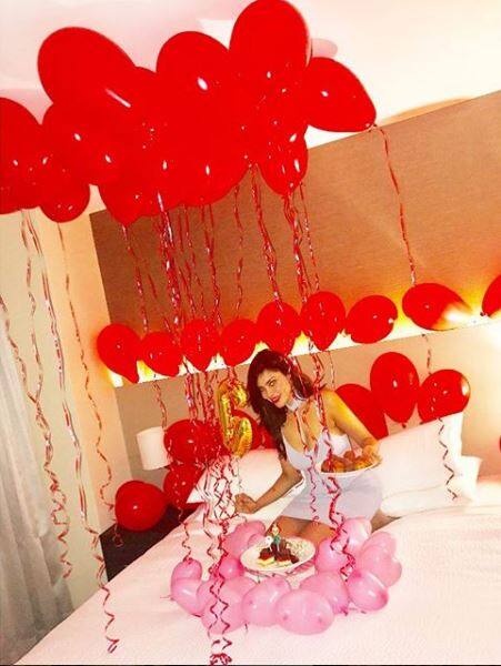 Gizele posted this ipc from her lavish birthday bash on social media with the caption,