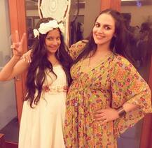 Mommy-to-be Esha Deol flaunts her BABY BUMP at her BFF's baby shower!
