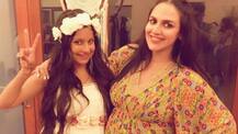 Mommy-to-be Esha Deol flaunts her BABY BUMP at her BFF's baby shower!