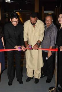 IN PICS: Sanjay Dutt's 7-year-old TWINS- son Shahraan & daughter Iqra STEAL THE LIMELIGHT at a restaurant launch!