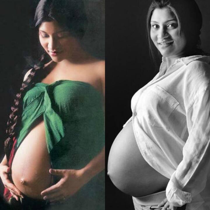 The very talented Konkana Sen Sharma did a bold photo shoot flaunting her bare belly for OK magazine while she was pregnant with her baby
