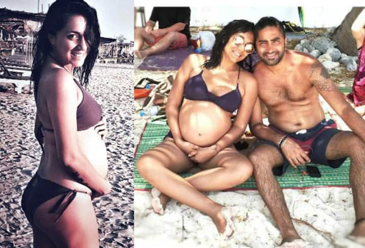 Sultry TV actress Shweta Salve too had flaunted her babe bump at various occasion throughout her pregnancy journey