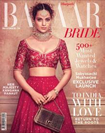 SEE PICS: Kangana Ranaut looks every inch of a ROYAL BRIDE in her latest photo shoot for Harper’s Bazaar Bride