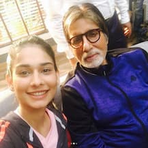 'Beyhadh' actress Aneri Vajani shoots her first TVC with Amitabh Bachchan! Thrilled actress shares selfies!