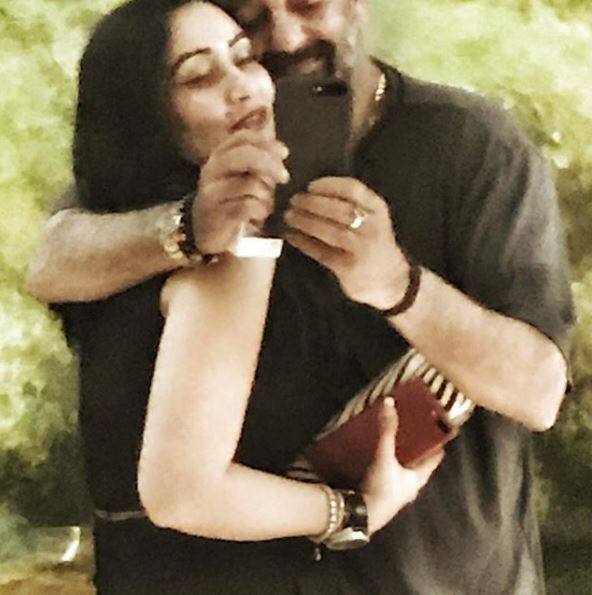In April this year, Sanjay Dutt posted this mirror selfie with wife Maanyata with the caption, 