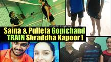 Saina: Shraddha Kapoor's training session PICS for biopic with Saina Nehwal going VIRAL!