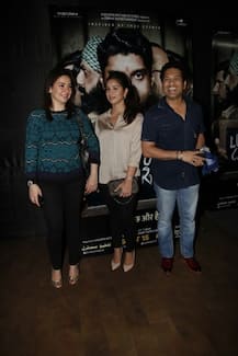 IN PICS: Sachin Tendulkar's 19-year-old daughter Sara STUNS in her GLAMOROUS avatar posing with her dad at 'Lucknow Central' special screening!