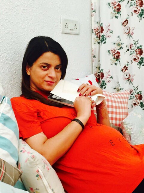 IN PICS: Kangana Ranaut's PREGNANT sister Rangoli flaunts her BABY BUMP