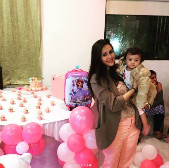 Chahatt and her hubby hosted a grand birthday bash for their little princess who turned one on September 9