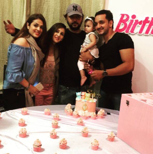The party was attended by some close friends of the duo