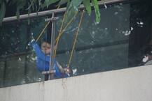 Saif-Kareena's baby boy Taimur SWINGING in balcony is the CUTEST thing you'll see today!