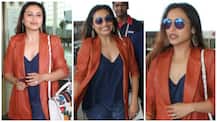 Yummy mummy Rani Mukerji looks stunning as she gets snapped at the airport!