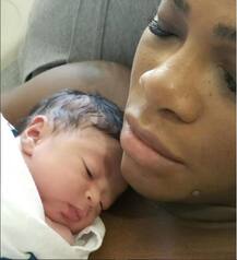 IN PICS: Tennis star Serena Williams shares first photos of NEWBORN daughter revealing her name!