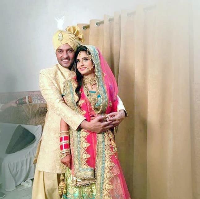 The marriage was followed by a grand reception attended by family and close friends. And, the actor has now shared some beautiful pictures with wife Heena from their wedding reception on his social media account. (Photo: Instagram)
