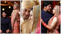 'Diya Aur Baati Hum' actor Anas Rashid shares some GORGEOUS pics from his wedding reception!