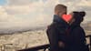 'Nach Baliye 8' couple Aashka Goradia & fiance Brent Goble's romantic KISS at Eiffel Tower!