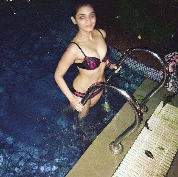 Jyotsna also posted this sizzling pic flaunting her hot body in a two-piece bikini. This pic has been captioned as,