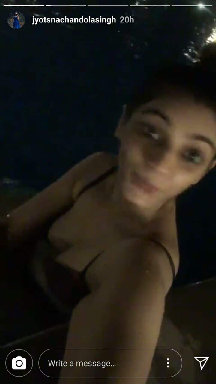 Jyotsna posted this pic as an Instagram story.(Photo: Instagram)