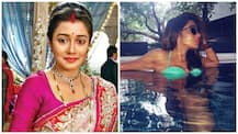 'Uttaran' lead actress Tina Dutta aka 'Ichcha' dons a bikini as she beats the heat in a pool!