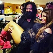 IN PICS: Rakhi Sawant as Honeypreet Insan shoots for Ram Rahim Sinhh's biopic 'Abb Hoga Insaaf'!