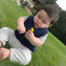 This NEW PIC of Kareena Kapoor's BABY BOY Taimur playing with a flower is beyond CUTENESS!