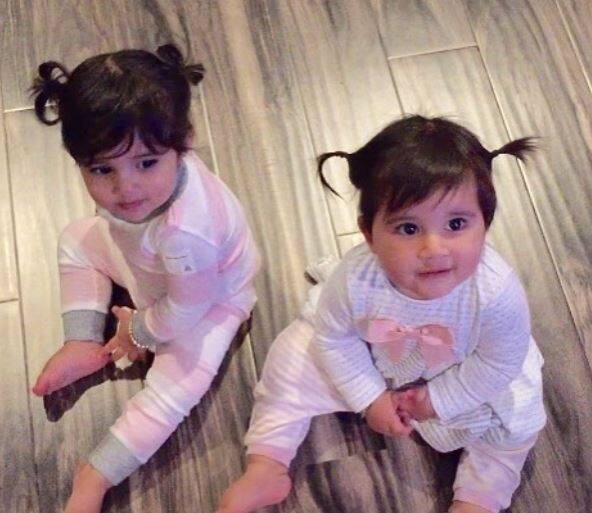 And recently as these twincesses turned 11 months old their parents shared adorable note for the girls, Teejay shared this cute pic with a caption: I never imagined that 'trouble' could be packaged so beautifully! ???? Happy 11 months birthday to the two sweetest, loveliest, most amazing little souls in existence! You both have grown so much! Gosh! Every day with you two is magic - it brings new growth, new milestones. I am so grateful that I get to be part of your journey. ???? I love you guys more than anything in this whole world! Thank you, my sweethearts, for choosing me.❤️❤️ #twincesses @twinbabydiaries