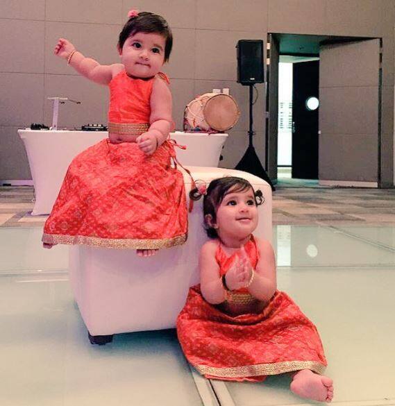 The babies will turn a year old next month on October 20