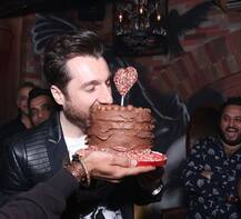 Shama Sikander's romantic KISS with boyfriend James Milliron at his birthday bash!