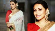 IN PICS: Rani Mukerji looks like a perfect BONG BEAUTY as she is all decked up in a traditional sari for Durga Puja 2017!