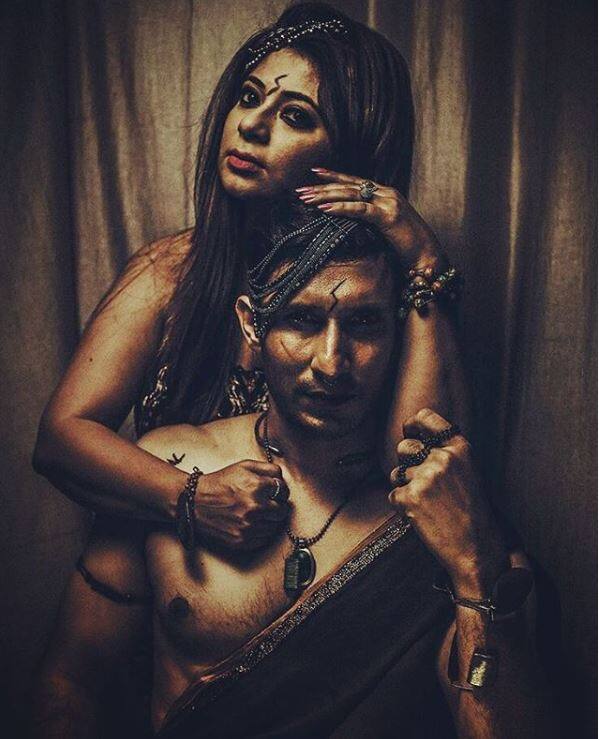Malini and Ajay looking gorgeous in a photoshoot.