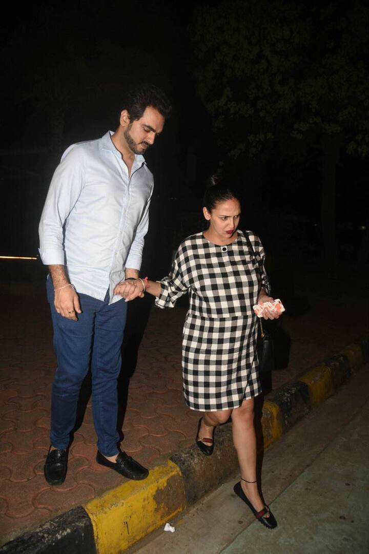 Esha is heavily pregnant, and talking about her delivery date, she revealed to a portal in July this year that, she is due in October end or early November. (Photo: Manav Manglani)