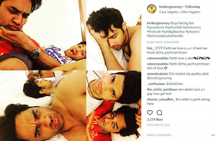 Before the controversy, Vikas used to share few cosy pics with alleged ex-boyfriend Parth on his Instagram account and these pics also went viral when their name got embroiled in the ugly battle. (Photo: Instagram)