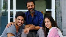 Kedarnath: Sushant Singh Rajput & Sara Ali Khan in all smiles with director Abhishek Kapoor post schedule wrap-up!