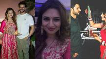 IN PICS: Here's how TV's favourite bahu Divyanka Tripathi celebrated her second Karwa Chauth with hubby Vivek Dahiya!