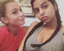 WOAH! This LATEST SELFIE of Shah Rukh Khan's daughter Suhana pouting with her friend is breaking the internet!