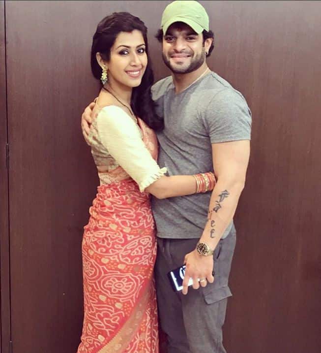 Karan is married to actress Ankita Bhargava and here's their latest picture together during Karwa Chauth celebration.