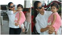 PICS: Shahid Kapoor's baby girl Misha Kapoor looks like a DOLL in mommy Mira Rajput's arms!