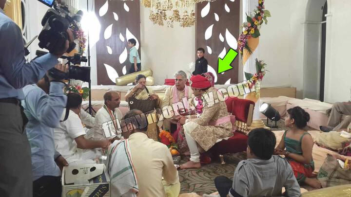 We laid our hands on these pictures from Puneesh Sharma's wedding held in July 2013. Here you can see Puneesh sitting at the 'mandap' taking marriage vows with his wife. (Pic: Instagram)