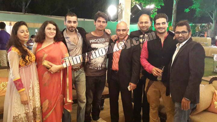 Puneesh wedding was attended by his former co-contestants from Real TV reality show 'Sarkaar Ki Duniya'. (Pic: Instagram)
