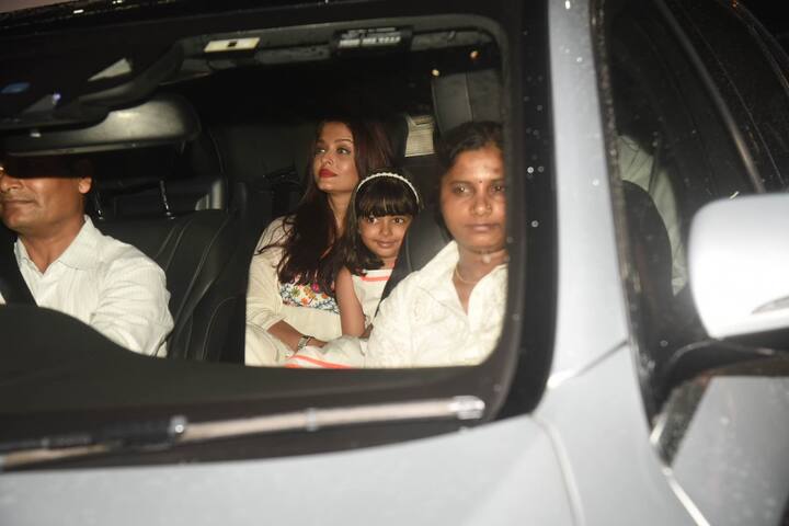 Abhishek, Aishwarya and Aaradhya return from Maldives after celebrating Big B's 75th B'day with whole Bachchan family