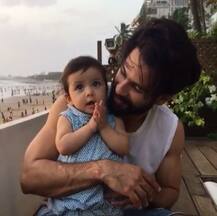 This pic of daddy Shahid Kapoor with little princess Misha sleeping peacefully is TOO ADORABLE!