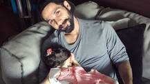 This pic of daddy Shahid Kapoor with little princess Misha sleeping peacefully is TOO ADORABLE!