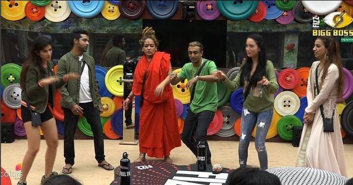 When asked about her views on the judgments Salman makes as a host, particularly Priyank's eviction, Sshivani talks about the host's lashings at Zubair. (Pic: Colors)