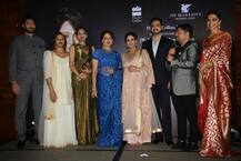 Mommy-to-be Esha Deol flaunts her BABY BUMP looking mesmerizing at Hema Malini's autobiography launch!