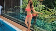 'Sexaholic' actress Shama Sikander looks SIZZLING in a HOT two-piece BIKINI!