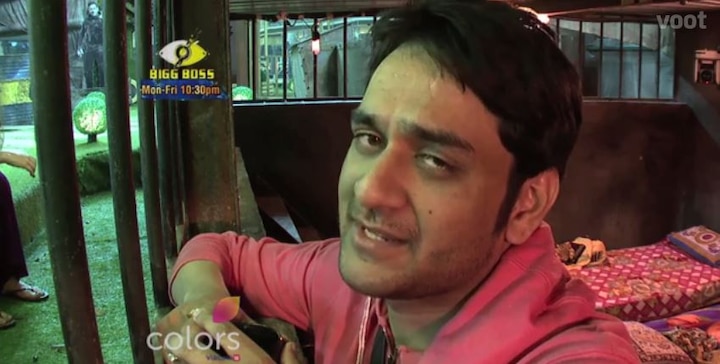 Recently, Vikas got into an ugly fight with co-contestant Puneesha after which 'Bigg Boss' punished him and he's in 'kaal-kothri' now. (Photo: Voot)