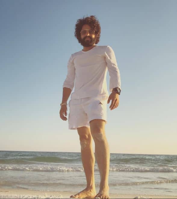 Raj at Florida beach -